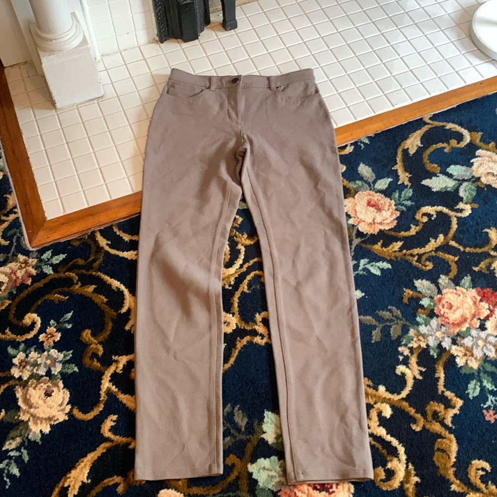Chicos so slimming‎ Peyton pants in Texas taupe. Worn once.